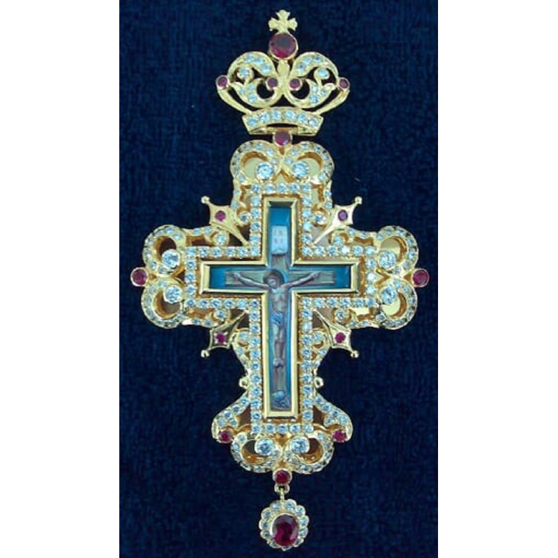 Pectoral Cross Silver