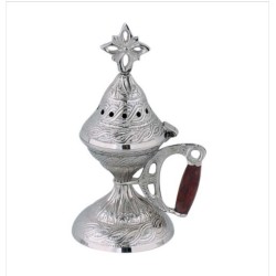 Censer with wooden handle