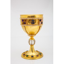 Chalice Set solid Silver Byzantine, Agritelis, ieraskevi.com