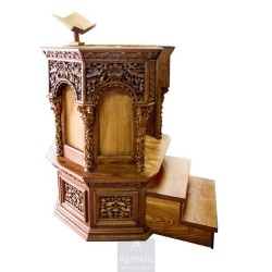 Amvon, Christian Orthodox Altar, Woodcraft, Oak, ieraskevi.com, Agritelis, Church Supplies