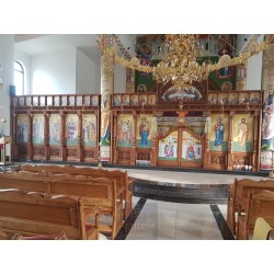 Iconostasi, Templo, Christian Orthodox Altar, Woodcraft, Linden, ieraskevi.com, Agritelis, Church Supplies