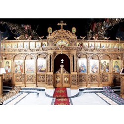 Iconostasi, Templo, Christian Orthodox Altar, Woodcraft, Linden, ieraskevi.com, Agritelis, Church Supplies