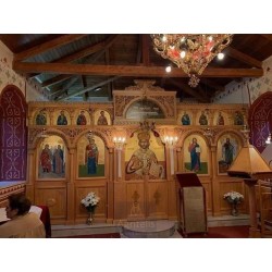 Iconostasi, Templo, Christian Orthodox Altar, Woodcraft, Linden, ieraskevi.com, Agritelis, Church Supplies