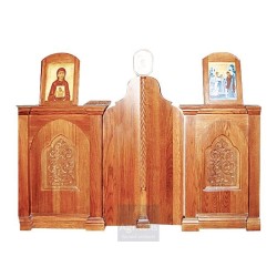 Soleas Christian Orthodox Altar, Woodcraft, Linden, ieraskevi.com, Agritelis, Church Supplies