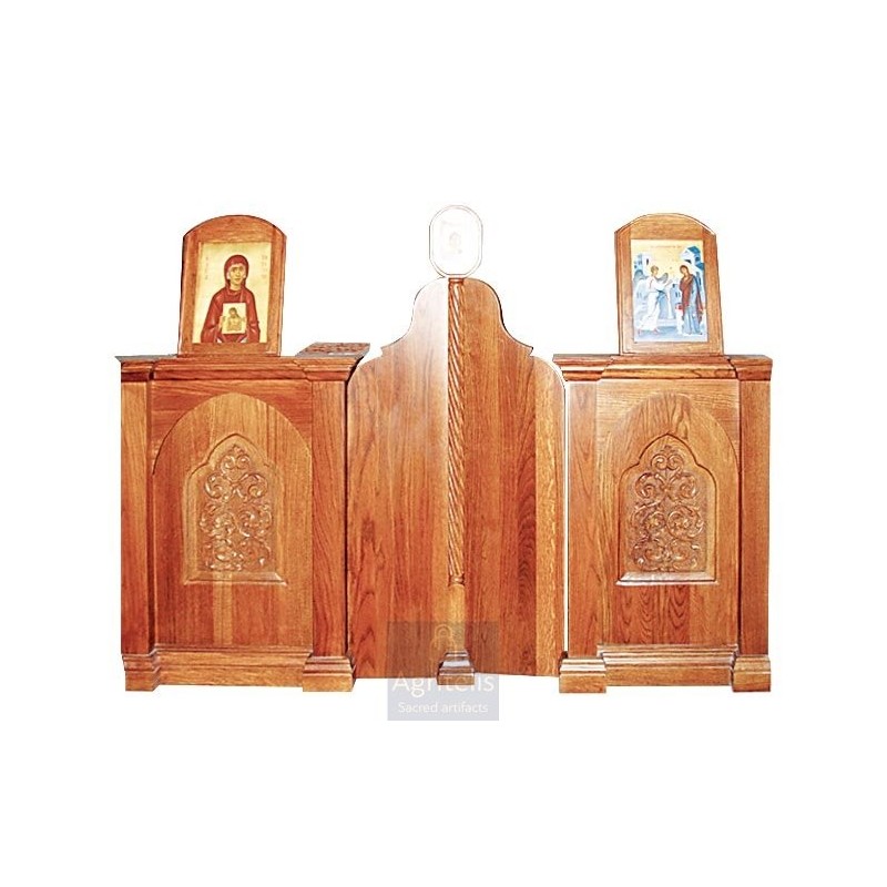 Soleas Christian Orthodox Altar, Woodcraft, Linden, ieraskevi.com, Agritelis, Church Supplies