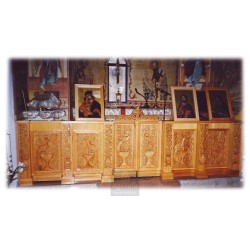 Soleas Christian Orthodox Altar, Woodcraft, Linden, ieraskevi.com, Agritelis, Church Supplies