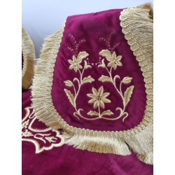 Chalice Set Cover, Embroided, Church Supplies, Agritelis, Sacred Artifacts, ieraskevi.com