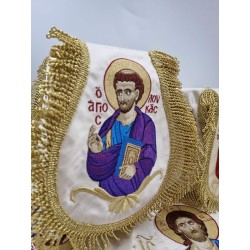 Chalice Set Cover, Embroided, Church Supplies, Agritelis, Sacred Artifacts, ieraskevi.com