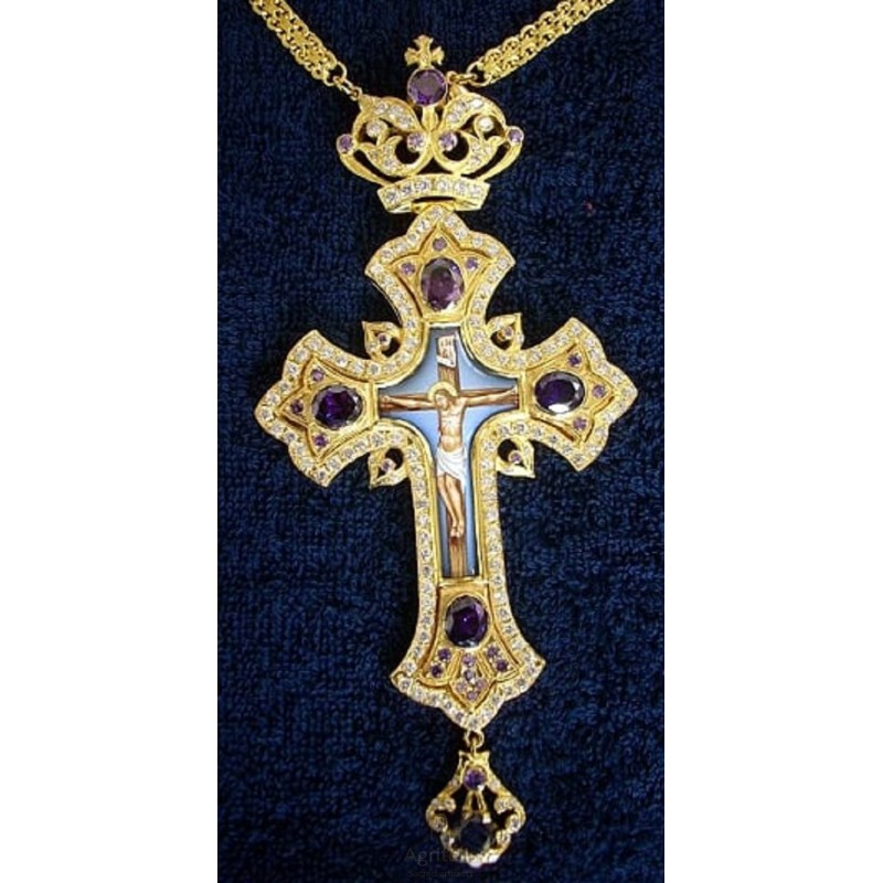 Pectoral Cross, Christian, Agritelis Church Supplies, ieraskevi.com