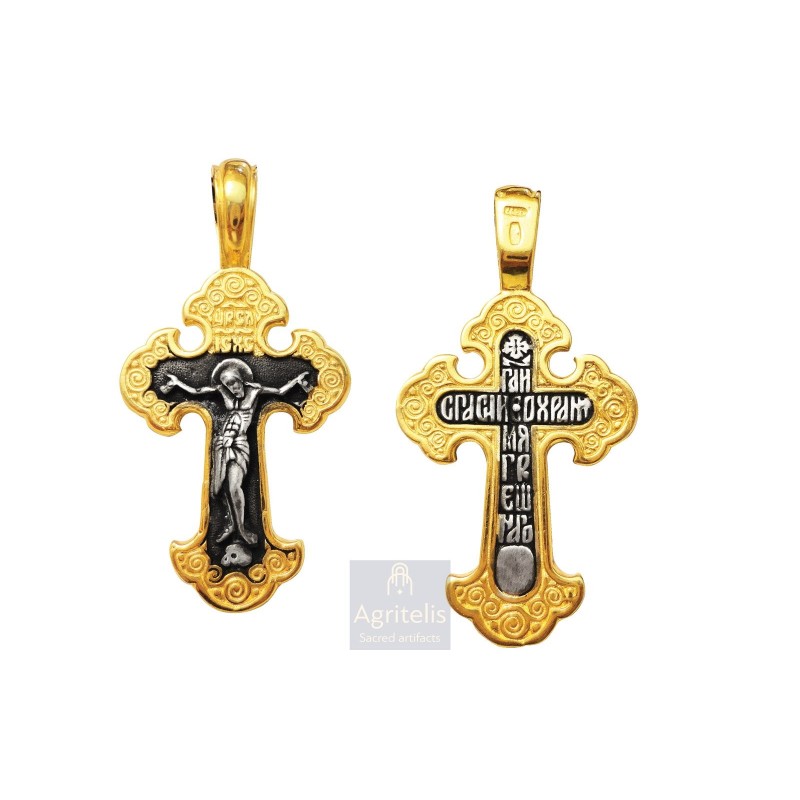 pedant silver cross, ieraskevi.com