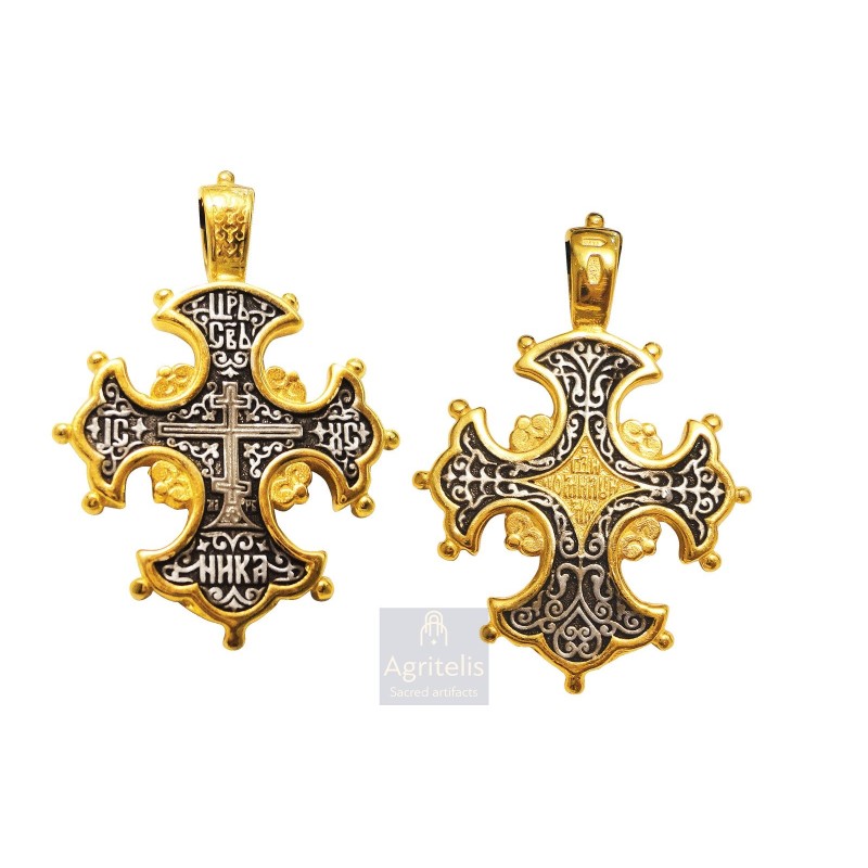 pedant silver cross, ieraskevi.com