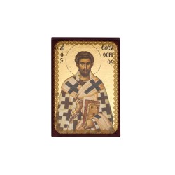 Christian Orthodox Icon, Icon on wood, Saint Eleftherios, Agritelis Sacred Artifacts, ieraskevi.com