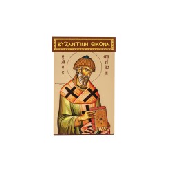 Christian Orthodox Icon, Icon on wood, Saint Spyridon, Agritelis Sacred Artifacts, ieraskevi.com