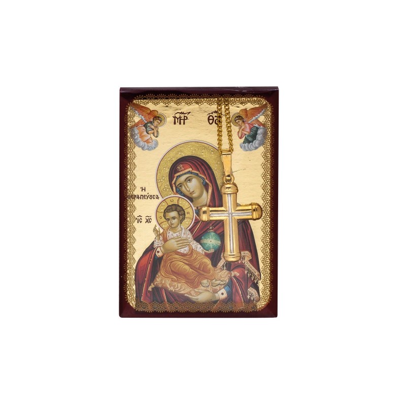 Christian Orthodox Icon, Icon on wood, Virgin Mary, Agritelis Sacred Artifacts, ieraskevi.com