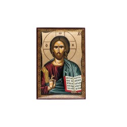 Christian Orthodox Icon, Icon on wood, Jesus Christ, Agritelis Sacred Artifacts, ieraskevi.com