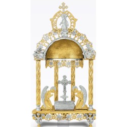 Tabernacle, Gold Plated Tabernacle, Enameled Tabernacle, Agritelis, Church Supplies, ieraskevi.com