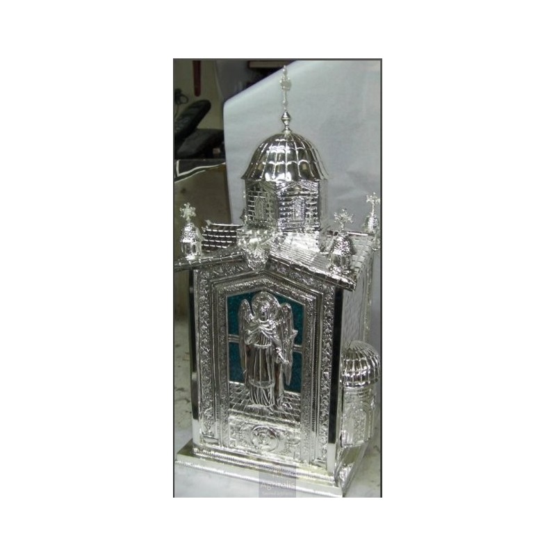 Tabernacle, Gold Plated Tabernacle, Enameled Tabernacle, Agritelis, Church Supplies, ieraskevi.com