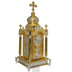 Tabernacle, Gold Plated Tabernacle, Tabernacle, Agritelis, Church Supplies, ieraskevi.com