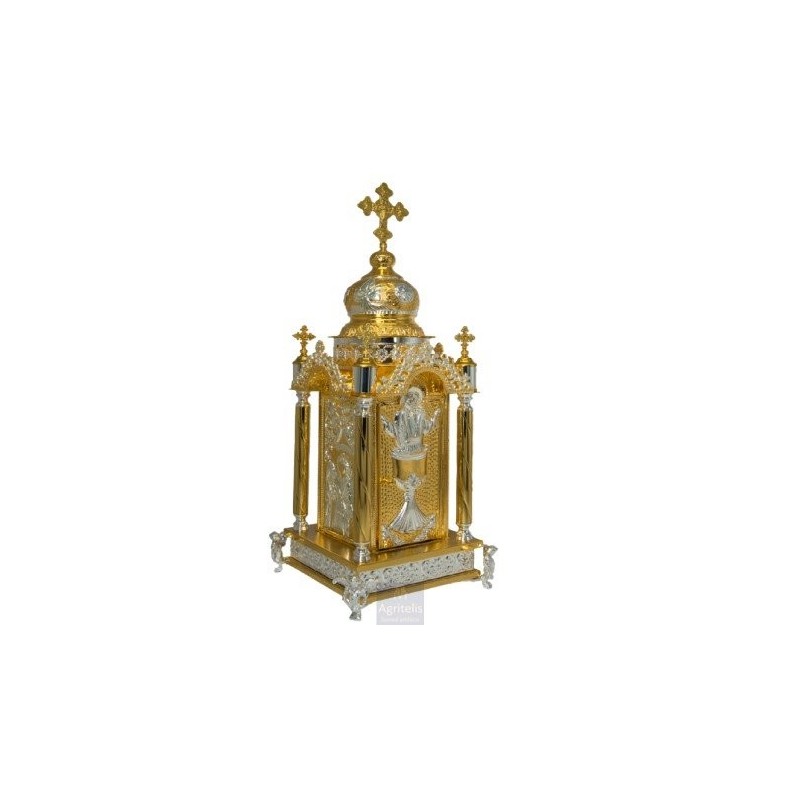 Tabernacle, Gold Plated Tabernacle, Tabernacle, Agritelis, Church Supplies, ieraskevi.com