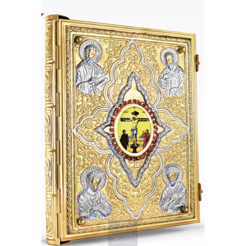 Gospel, Gold Plated Gospel, Enameled Gospel, Agritelis, Church Supplies, ieraskevi.com