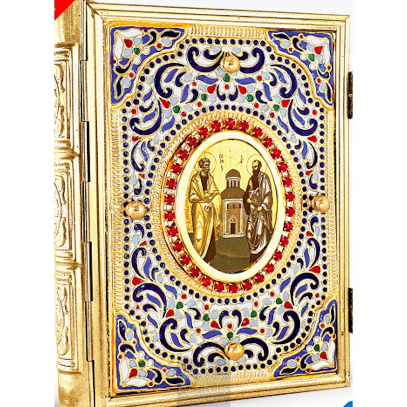 Gospel, Gold Plated Gospel, Enameled Gospel, Agritelis, Church Supplies, ieraskevi.com