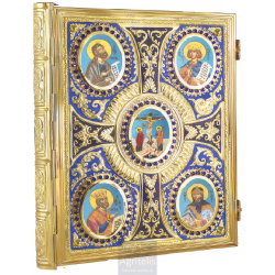 Gospel, Gold Plated Gospel, Enameled Gospel, Agritelis, Church Supplies, ieraskevi.com