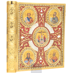 Gospel, Gold Plated Gospel, Enameled Gospel, Agritelis, Church Supplies, ieraskevi.com