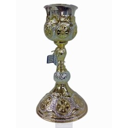 Chalice set, Gold Plated Chalice, Enameled Chalice, Agritelis, Church Supplies, ieraskevi.com