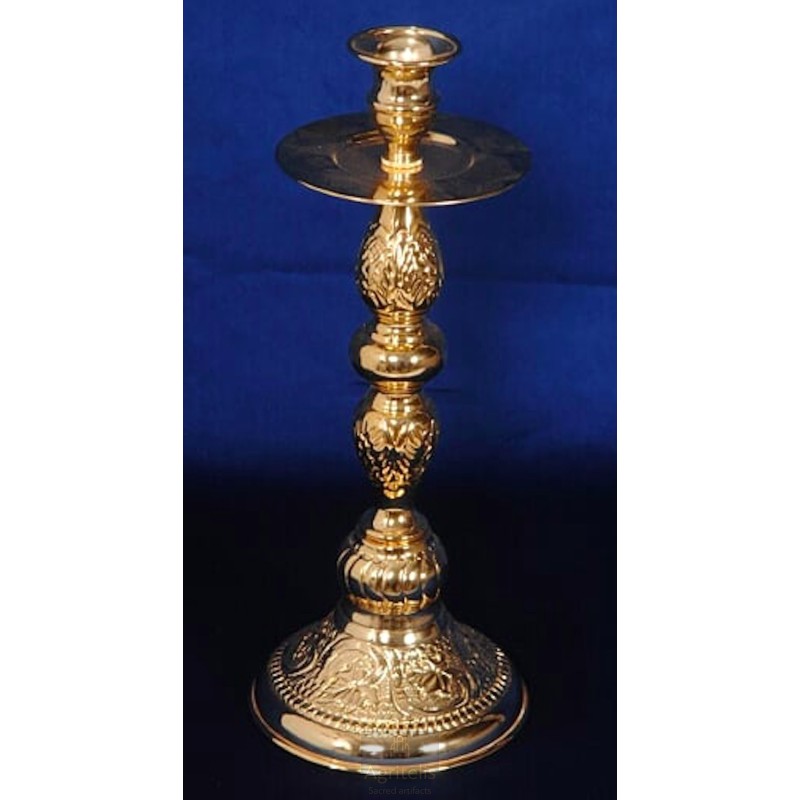 Candlestick Altar Gold plated