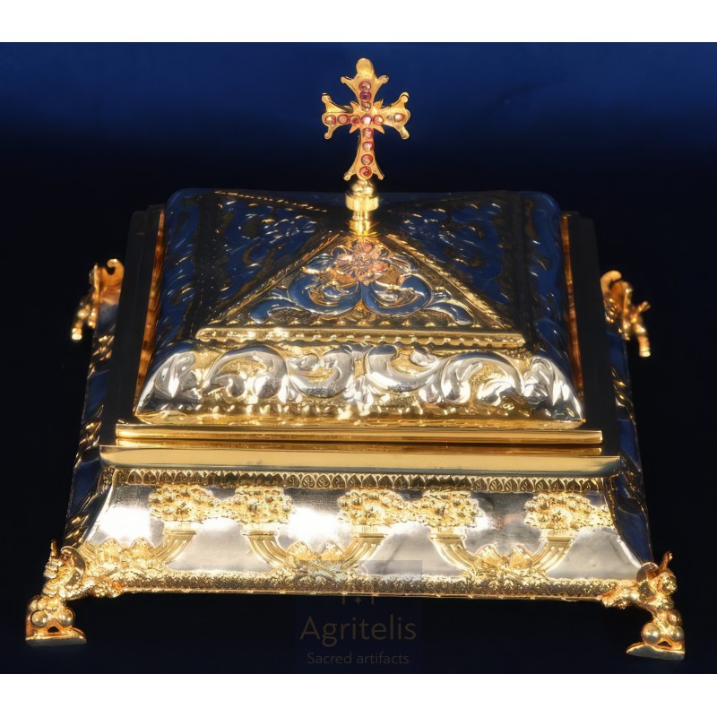 Reliquary Silver and Gold plated