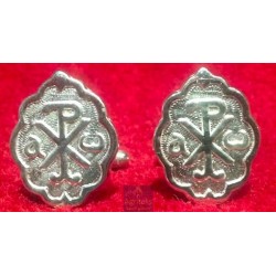 Solid Silver Cufflink, Christian Cufflink, Agritelis Sacred Artifacts Church Supplies