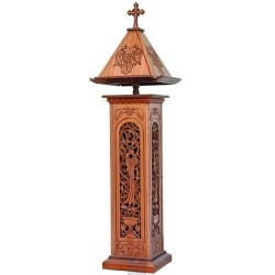 Woodcrafted Chanters Stand, Analog, Church Supplies Agritelis