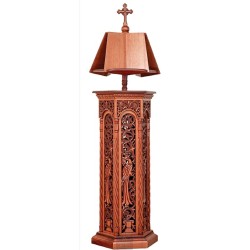 Woodcrafted Chanters Stand, Analog, Church Supplies Agritelis