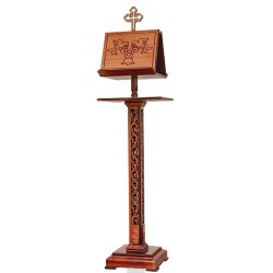 Woodcrafted Chanters Stand, Analog, Church Supplies Agritelis