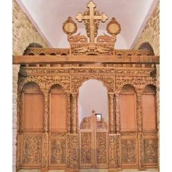 Iconostasi, Templo, Christian Orthodox Altar, Woodcraft, Linden, ieraskevi.com, Agritelis, Church Supplies