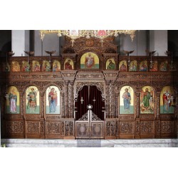 Iconostasi, Templo, Christian Orthodox Altar, Woodcraft, Linden, ieraskevi.com, Agritelis, Church Supplies