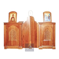 Soleas Christian Orthodox Altar, Woodcraft, Linden, ieraskevi.com, Agritelis, Church Supplies