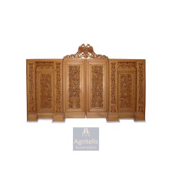 Soleas Christian Orthodox Altar, Woodcraft, Linden, ieraskevi.com, Agritelis, Church Supplies