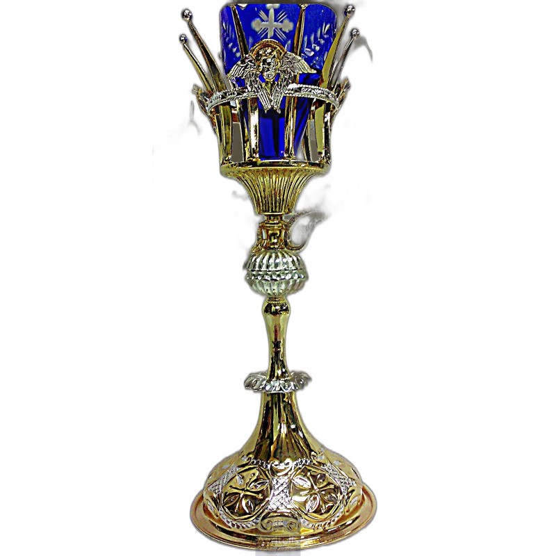 Altar vigil Lamp Solid Silver, Agritelis, ieraskevi.com