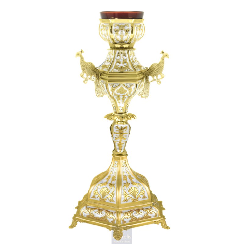 Enameled Altar Vigil Oil, Orthodox Supplies, Church Supplies