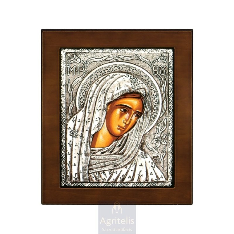 Silver Icon, Agritelis Sacred Artifacts, ieraskevi.com, Our Father with Gildings