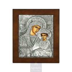 Silver Icon, Agritelis Sacred Artifacts, ieraskevi.com, Panagia Amolyntos