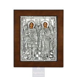 Silver Icon, Agritelis Sacred Artifacts, ieraskevi.com, Panagia Amolyntos