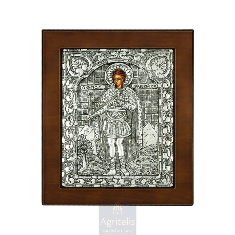 Silver Icon, Agritelis Sacred Artifacts, ieraskevi.com, Panagia Amolyntos