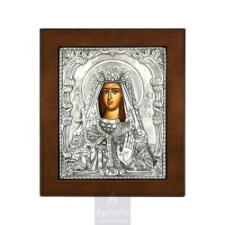 Silver Icon, Agritelis Sacred Artifacts, ieraskevi.com, Panagia Amolyntos