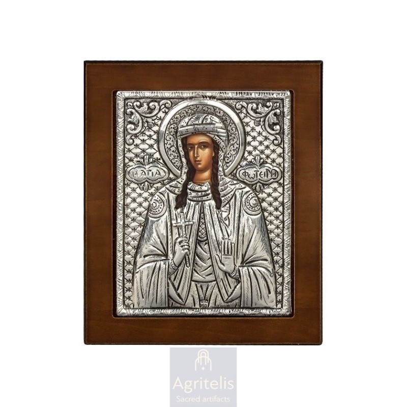 Silver Icon, Agritelis Sacred Artifacts, ieraskevi.com, Panagia Amolyntos