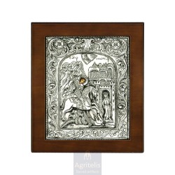 Silver Icon, Agritelis Sacred Artifacts, ieraskevi.com, Panagia Amolyntos