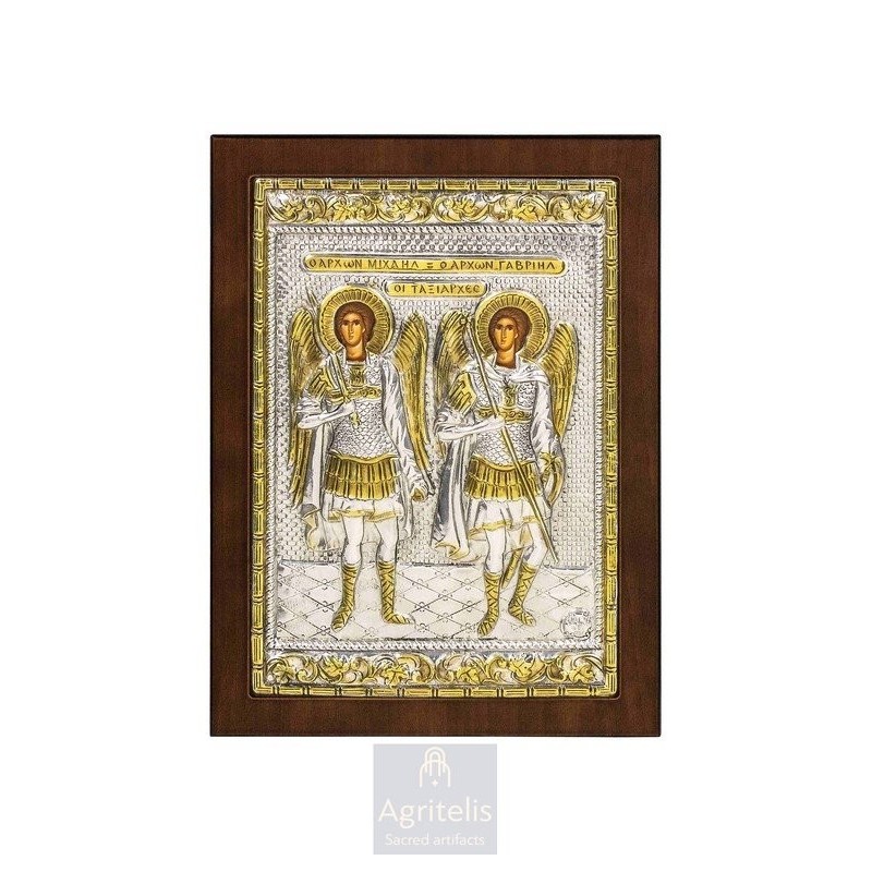 Silver Icon, Agritelis Sacred Artifacts, ieraskevi.com,  Virgin Mary the Expectant 23 x 17cm