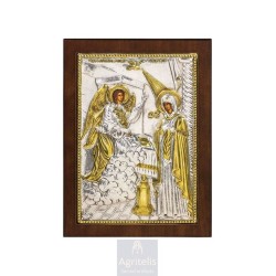 Silver Icon, Agritelis Sacred Artifacts, ieraskevi.com,  Virgin Mary the Expectant 23 x 17cm