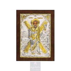 Silver Icon, Agritelis Sacred Artifacts, ieraskevi.com,  Virgin Mary the Expectant 23 x 17cm